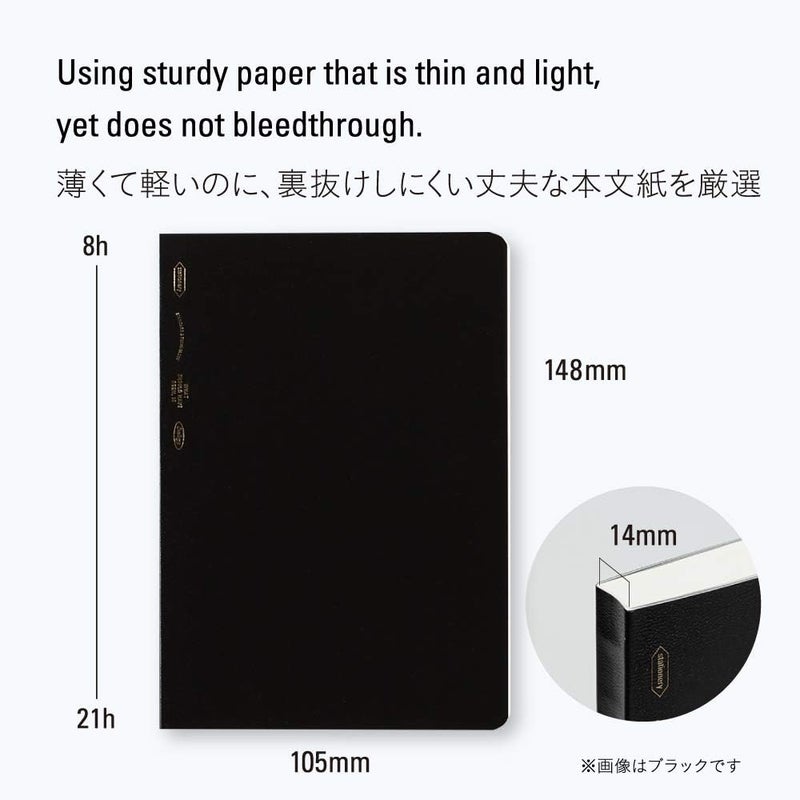 ãƒ‹ãƒˆãƒ ã‚º(Nitoms) STALOGY S4112 365 Days Notebook, A6 Red - Image 1