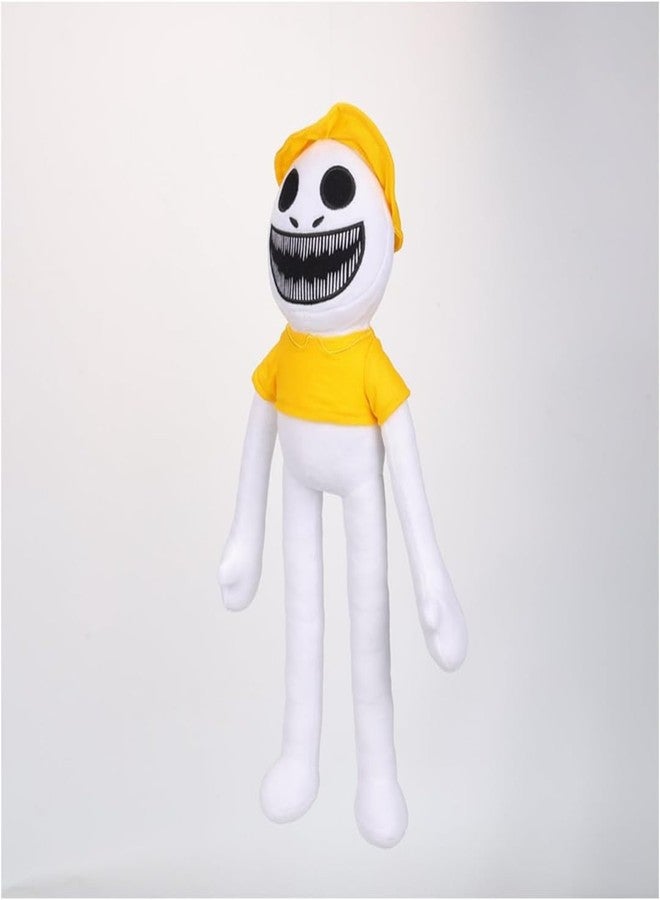 TechMax Solution لعبة تيك ماكس سوليوشن القطيفة اللطيفة على شكل حارس حديقة حيوانات أصفر اللون - Image 4