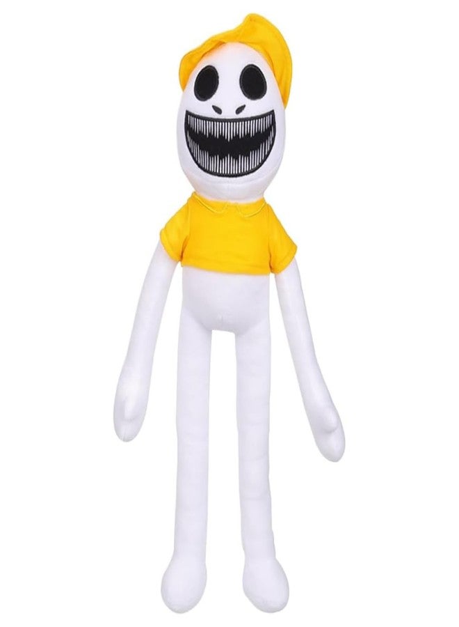 TechMax Solution لعبة تيك ماكس سوليوشن القطيفة اللطيفة على شكل حارس حديقة حيوانات أصفر اللون - Image 2