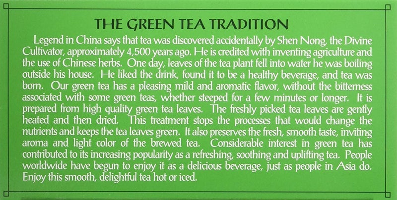 Triple Leaf Tea Premium Green Tea - 20 Bags - Image 2