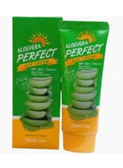 Farm Stay Farm Stay Aloevera Perfect Sun Cream SPF 50 - 70 Gm  - Image 1