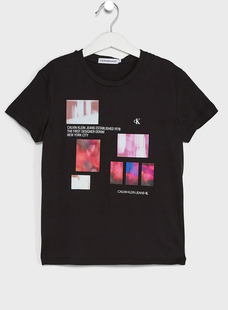 Calvin Klein Jeans Kids Graphic T-Shirt