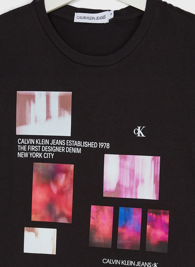 Calvin Klein Jeans Kids Graphic T-Shirt