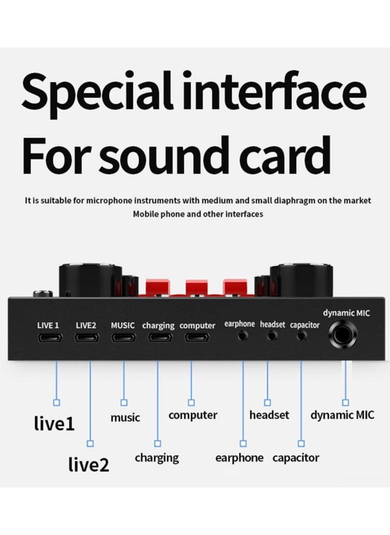 V8 Professional Live Sound Card  - Image 4