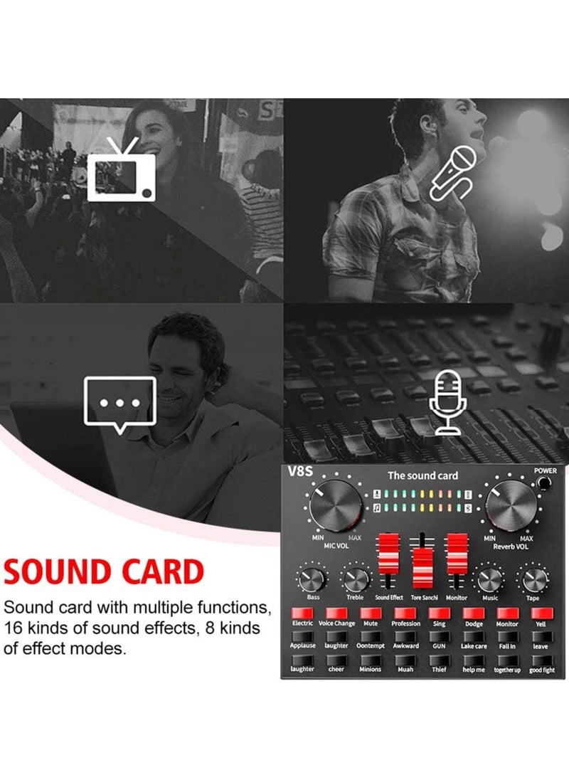 V8 Professional Live Sound Card  - Image 2