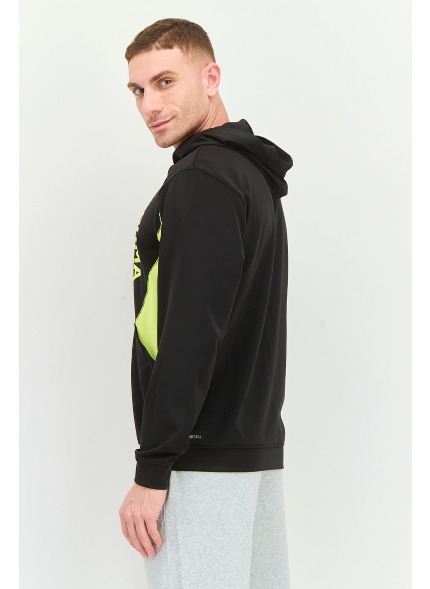 PUMA Men Sportswear Fit Long Sleeve Outdoor Sweatshirt, Black  - Image 2