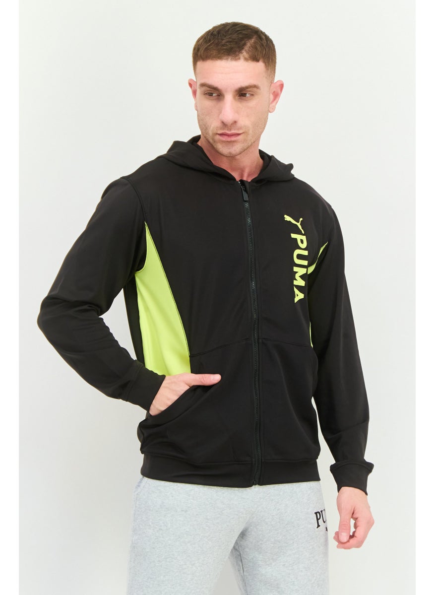 PUMA Men Sportswear Fit Long Sleeve Outdoor Sweatshirt, Black  - Image 1