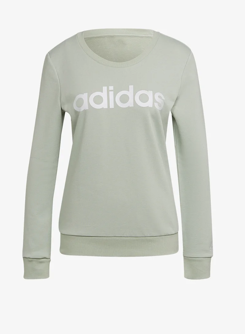 adidas سويت شيرت بشعار أساسي