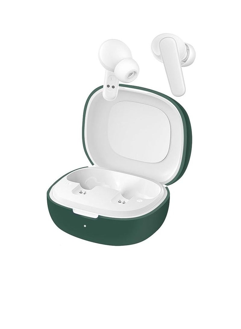 Silicone Cover Case Compatible with Anker Soundcore R50i, Anker Soundcore P20i Portable Protective Case Cover With Keychain (Green)  - Image 1