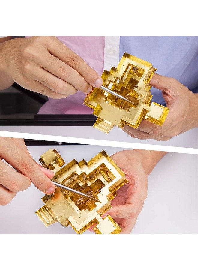 6 Pieces Metal Model Kits Tool Sets, Edges Tabs Cylinder Cone Shape Bending Assist Tools For Diy 3D Metal Puzzles Assemble Model Kits For Adults Teens - Image 5