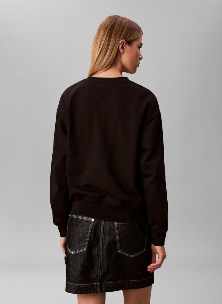 Calvin Klein Jeans Graphic Pullover Sweatshirts - Image 2