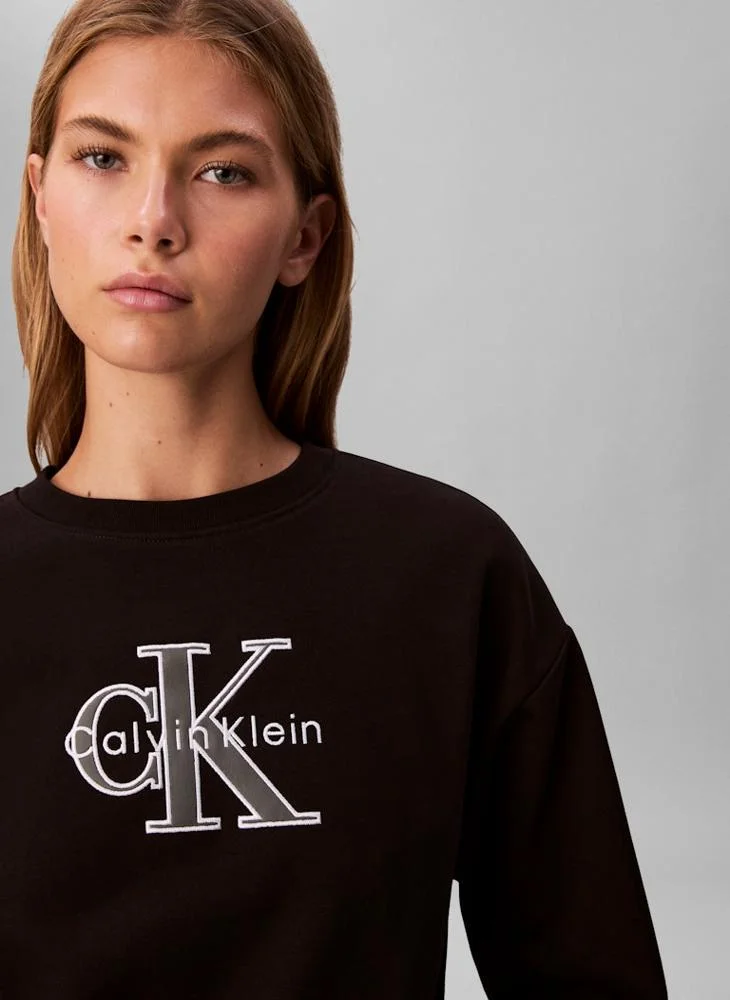 Calvin Klein Jeans  Graphic Pullover Sweatshirts for Women | Best Price UAE