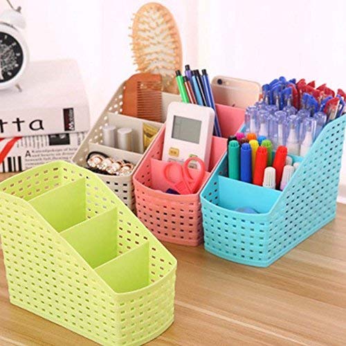 Kuber Industries Compact 3 Pieces Plastic Storage Basket (Multicolour, CTKTC5270) - Image 3