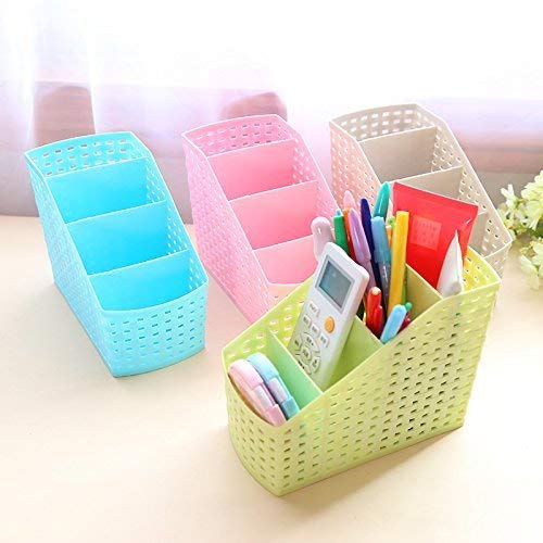 Kuber Industries Compact 3 Pieces Plastic Storage Basket (Multicolour, CTKTC5270) - Image 4