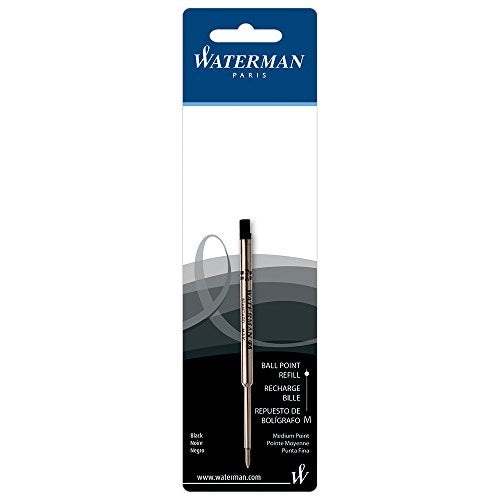 Waterman Ink Refill for Ballpoint Pens, Medium Point, Black (834254) - Image 4