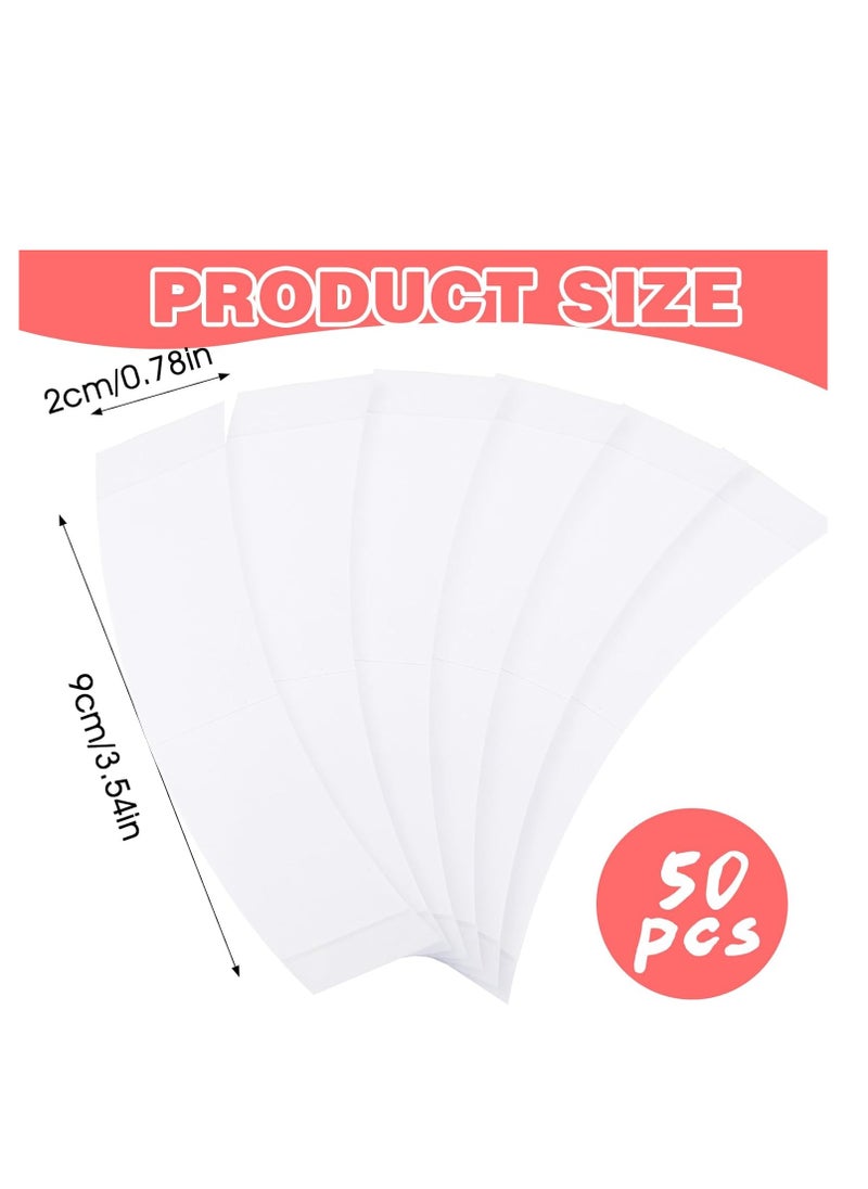 Prasacco Prasacco 50 PCS Wig Tapes for Lace Wigs, Lace Front Wig Tape Invisible Waterproof Double Side Tape for Wigs Lace Front Wig Tape Strips Wig Lace Tape for Wigs Toupees Hairpiece and Hair Extension  - Image 3