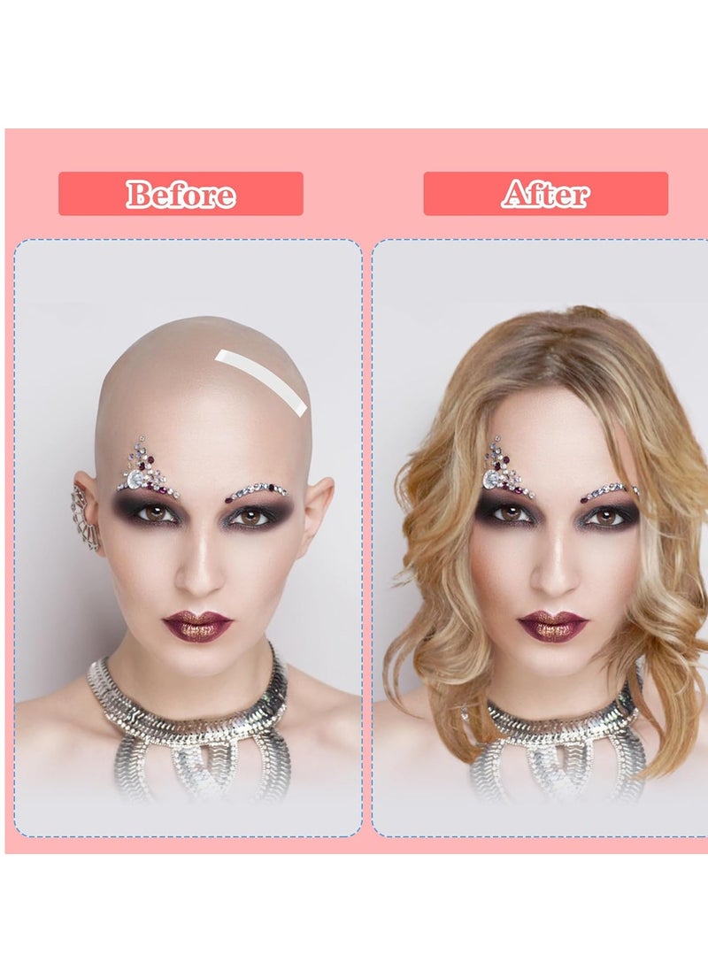 Prasacco Prasacco 50 PCS Wig Tapes for Lace Wigs, Lace Front Wig Tape Invisible Waterproof Double Side Tape for Wigs Lace Front Wig Tape Strips Wig Lace Tape for Wigs Toupees Hairpiece and Hair Extension  - Image 4