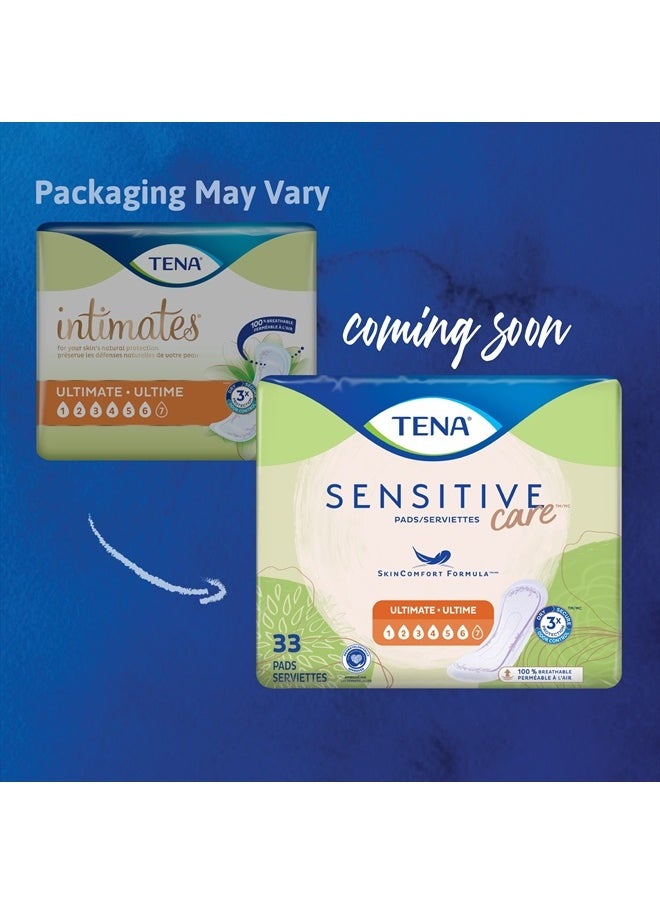 Tena Sensitive Care Ultimate Pads, Regular Length, 33 count  - Image 2