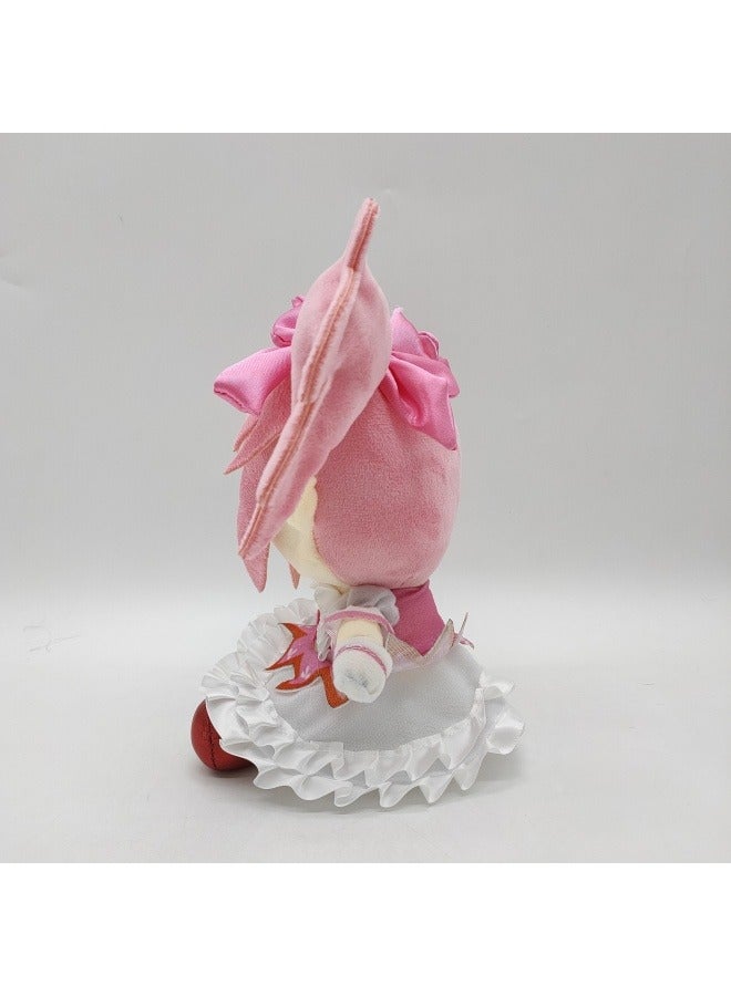 general madoka kaname plush doll deer eye Yuanxiang character doll Madoka Magica plush doll the best gift for family and friends - Image 3