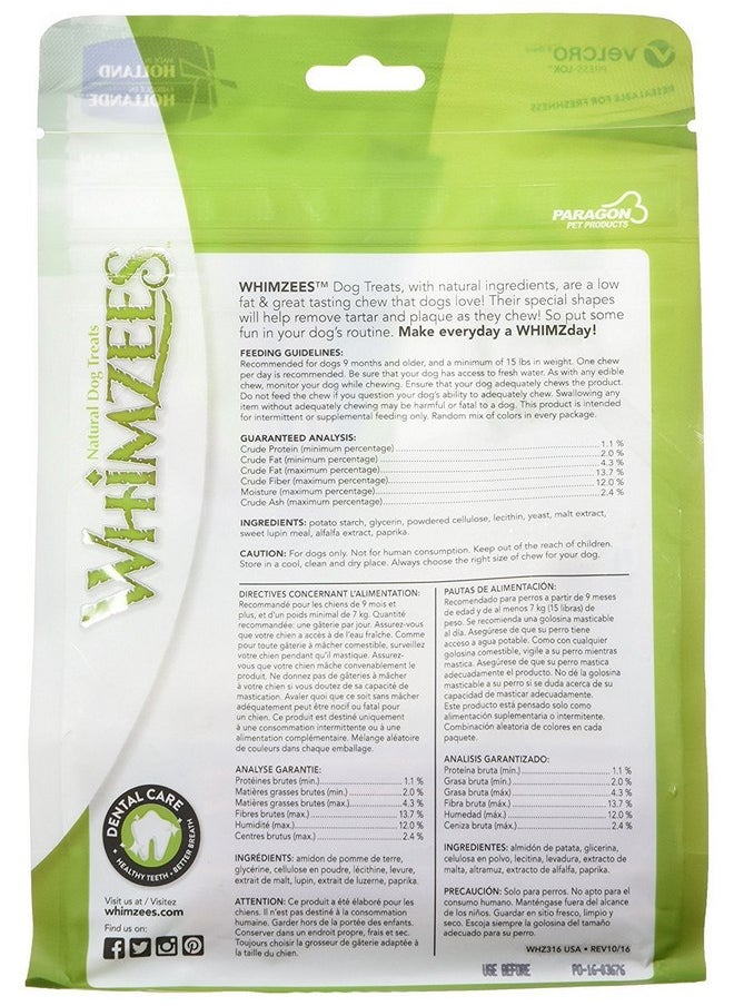 WHIMZEES - (2 Pack) Whimzees Natural Grain Free Dental Dog Treats Stix, Size Small2 - Image 1