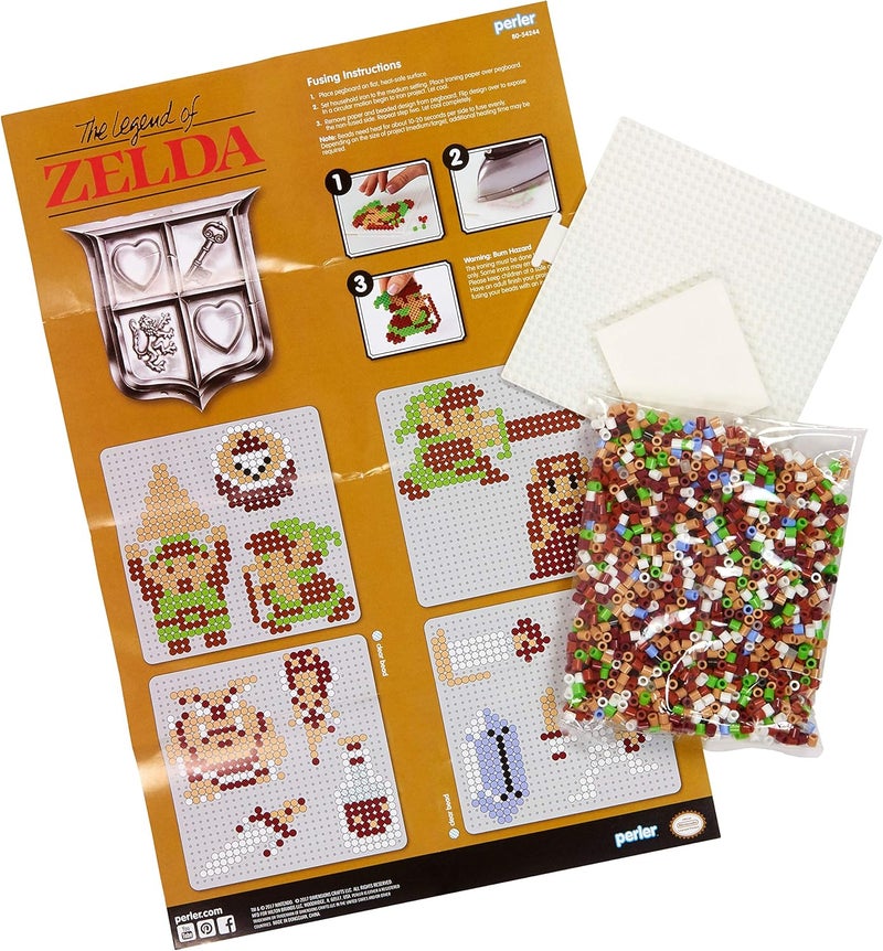 Perler Beads Link Legend of Zelda Fused Bead Kit, 2002pc. - Image 3
