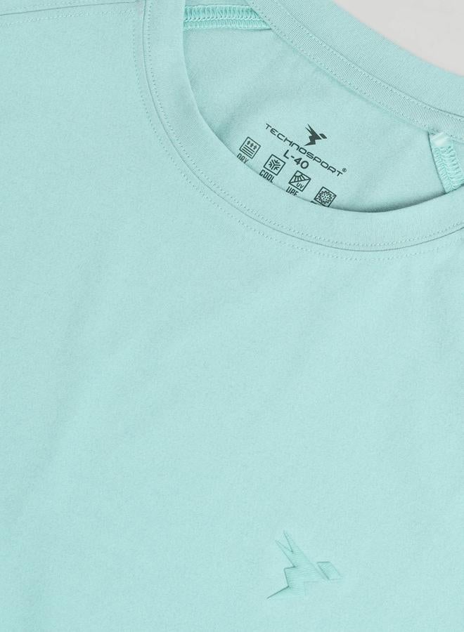 Technosport Solid Short Sleeves Regular Fit T-Shirt - Image 4