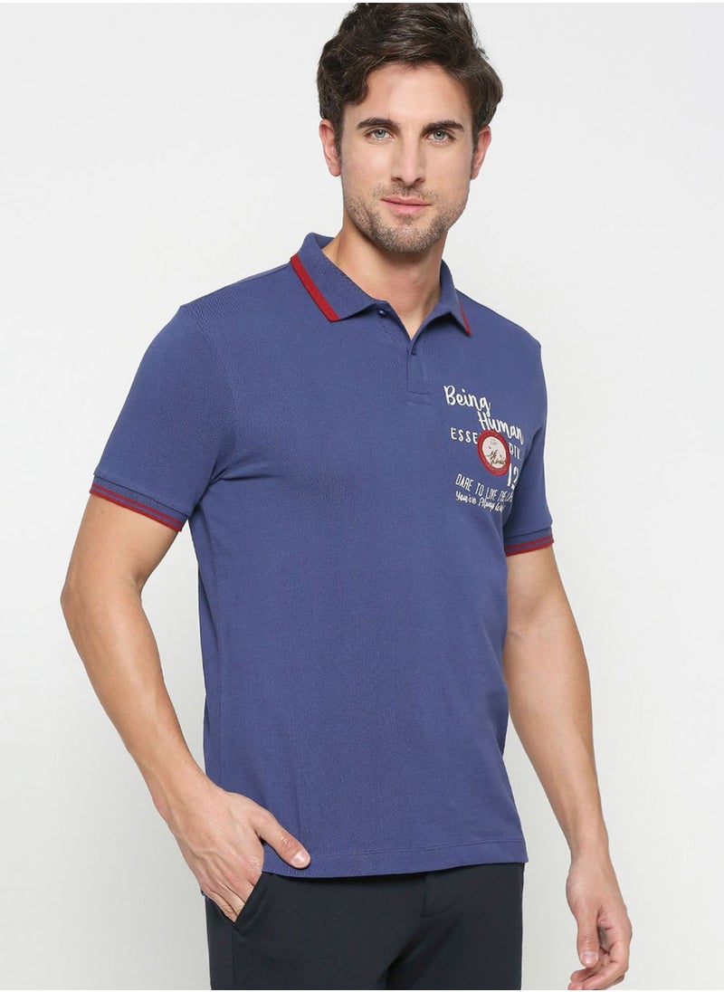 Being Human - Graphic Polo - Image 1