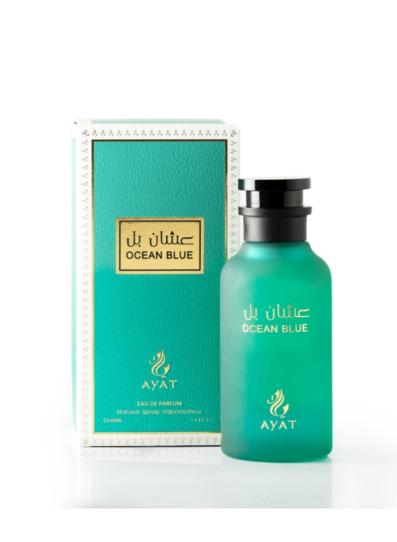 Ayat Perfumes LV Series Ocean Blue – Eau de Parfum 100ml | Fresh Aquatic Woody Unisex Perfume – Long Lasting Luxury Arabian EDP Made in Dubai - Image 2
