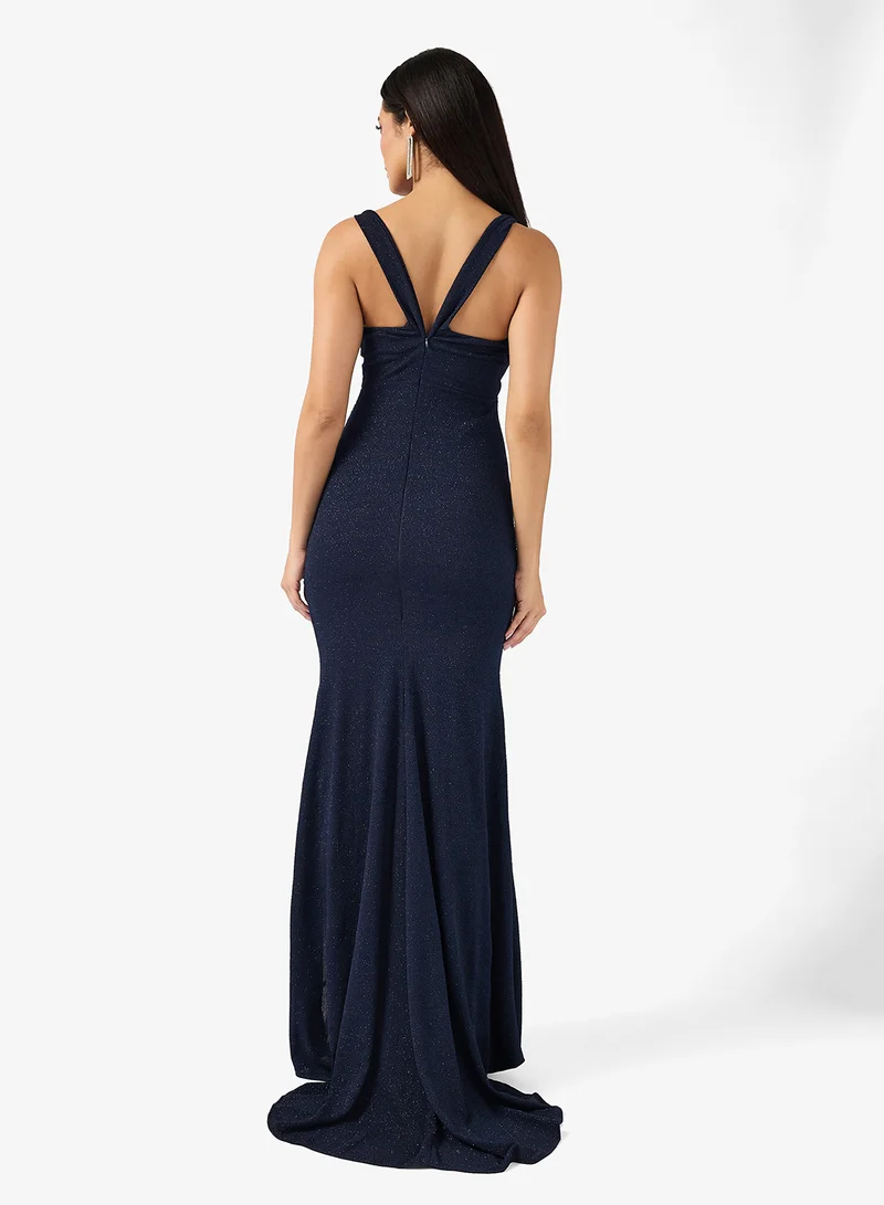 Ella Limited Edition Off Shoulder Draped Dress With Slit