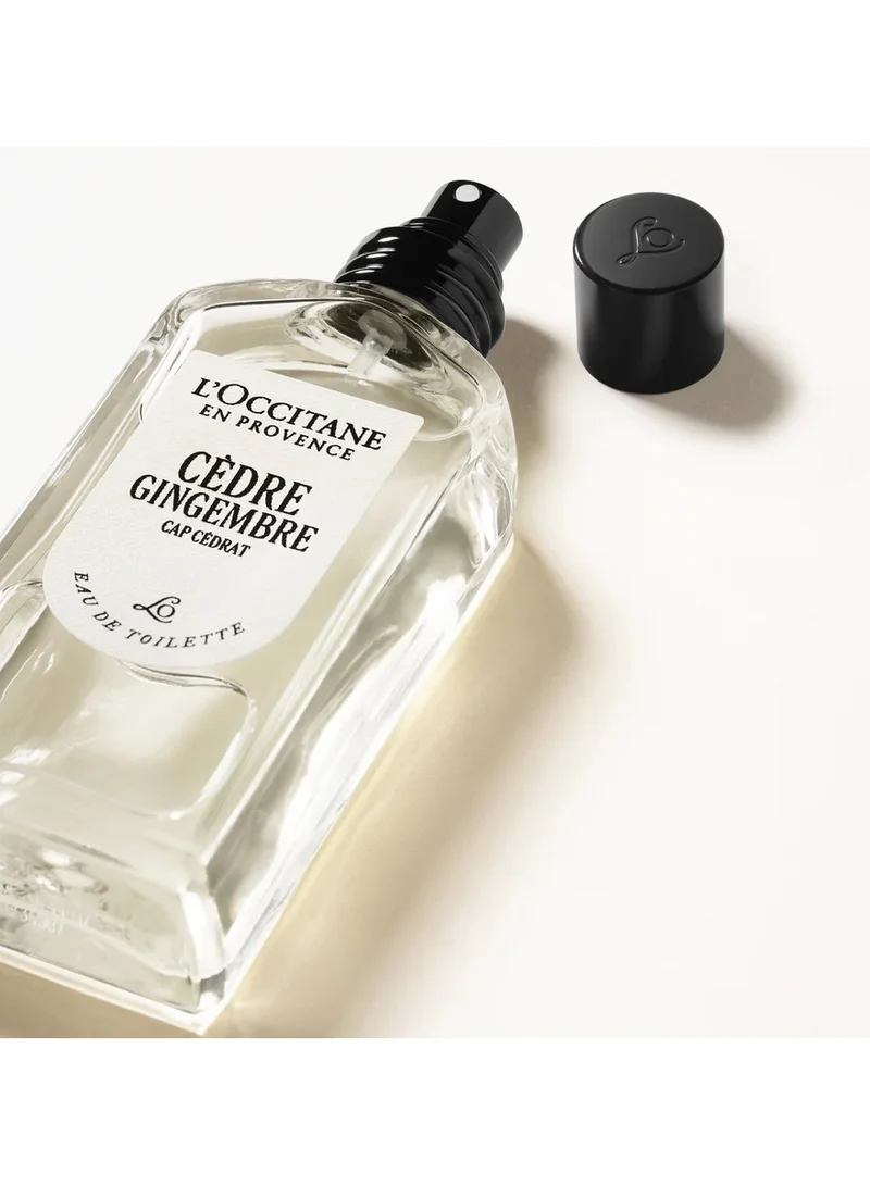 L'OCCITANE L'Occitane en Provence Cédre Gingembre Eau De Toilette - 50 ml