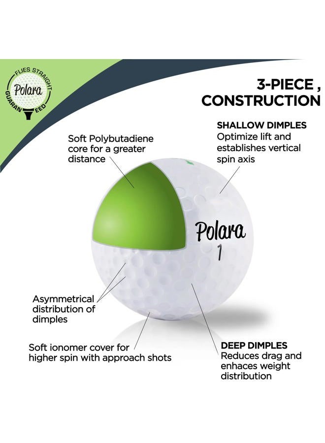 Polara  XDS 3-Piece Golf Balls (12 pack) - Image 5