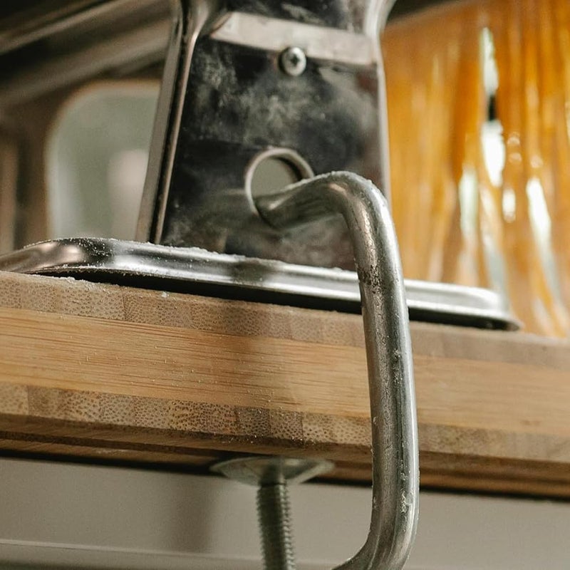 Universal Manual Pasta Machine Metal Replacement Clamp and Fixed Clip Accessory - Image 3