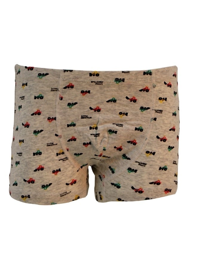 JOANNA JOANNA 970132 Boy's Car & Star Design Boxer Shorts 3-Pack Underwear, Multicolor  - Image 2