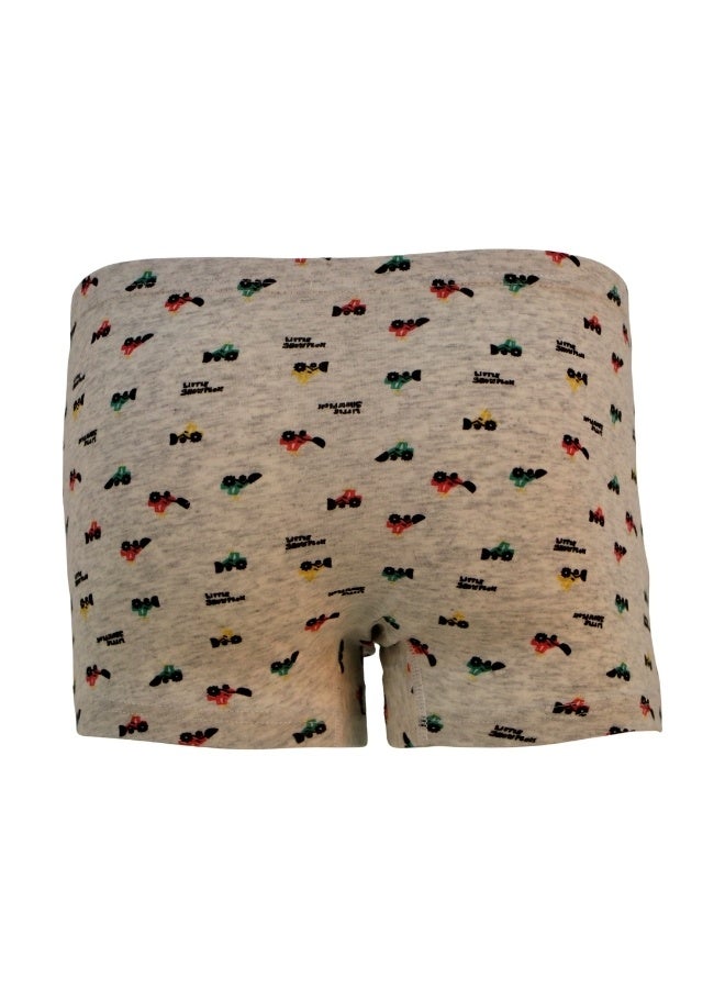 JOANNA JOANNA 970132 Boy's Car & Star Design Boxer Shorts 3-Pack Underwear, Multicolor  - Image 4