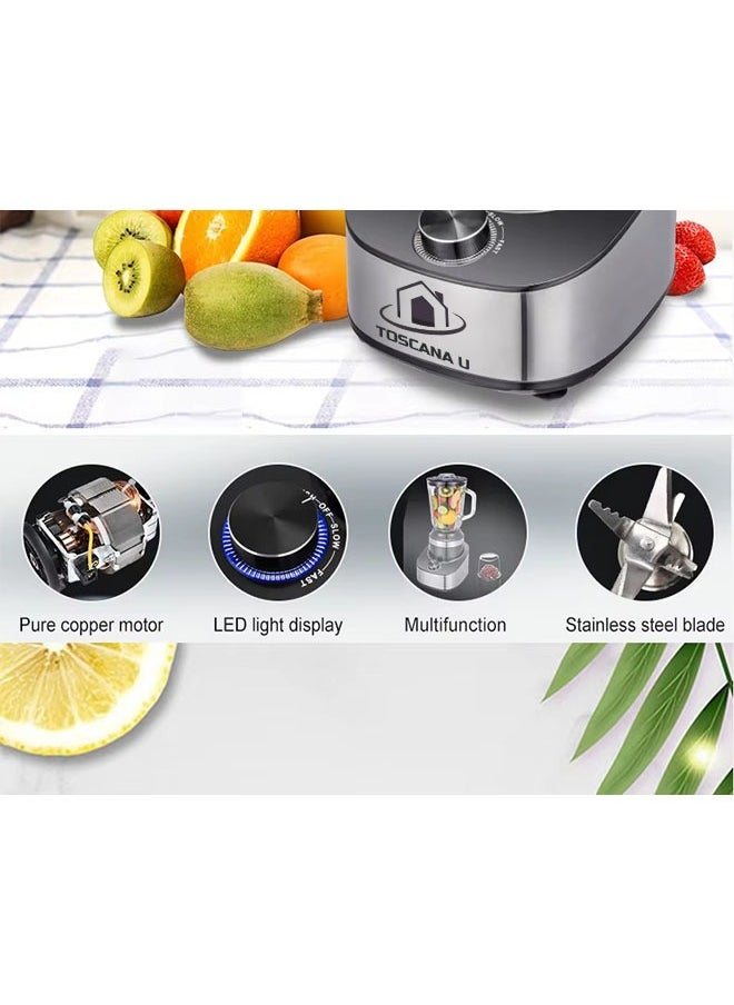 TOSCANA U - Electric Blender with Adjustable 1.5L Multifunctional Grain Grinder - Image 1