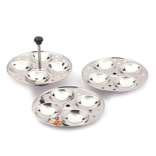 KCL Stainless Steel Rapido Idli Stand for Idly Maker Pot (3 Plates/ 12 Idlis) - 1 Unit - Dimensions - 12 cm. - pzsku/Z4646B8938139F23F6E54Z/45/1743255245/0fc9a824-8d5b-4312-aa4d-1b958424d51f