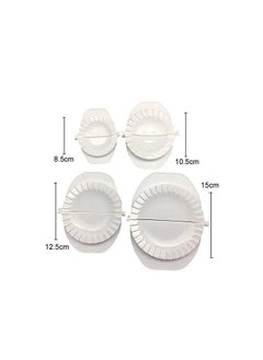 GNAFOTU 4pcs/set Press Ravioli Dough Pastry Pie Dumpling Maker Gyoza Mold Mould Tool 4 Size Easy Eco Friendly Dumpling Mould  - Image 2