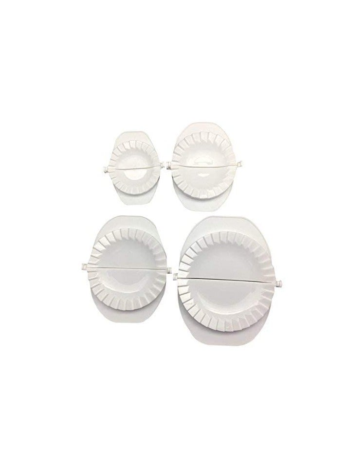 GNAFOTU 4pcs/set Press Ravioli Dough Pastry Pie Dumpling Maker Gyoza Mold Mould Tool 4 Size Easy Eco Friendly Dumpling Mould  - Image 4
