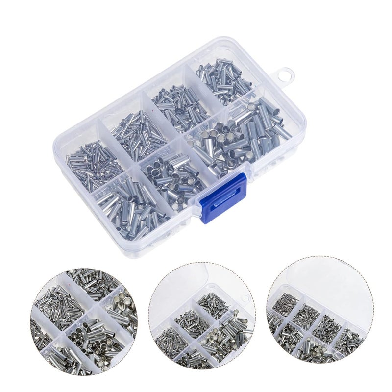 600pcs Gauge Wire Ferrules Gauge Terminals Crimping Kit Cable Ends Terminals DIY Kit - Image 5