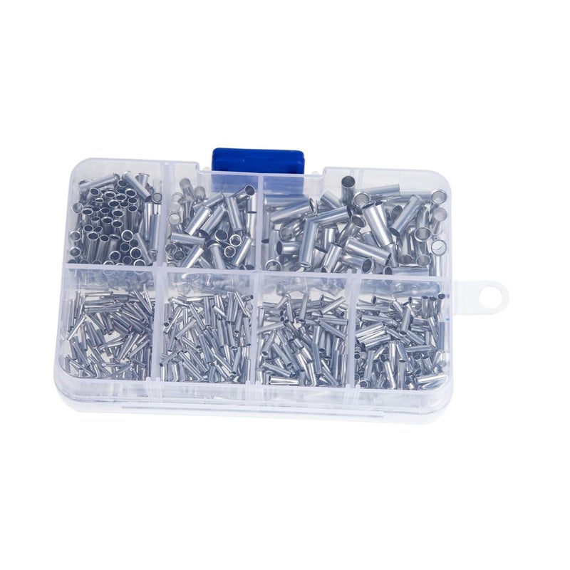 600pcs Gauge Wire Ferrules Gauge Terminals Crimping Kit Cable Ends Terminals DIY Kit - Image 1