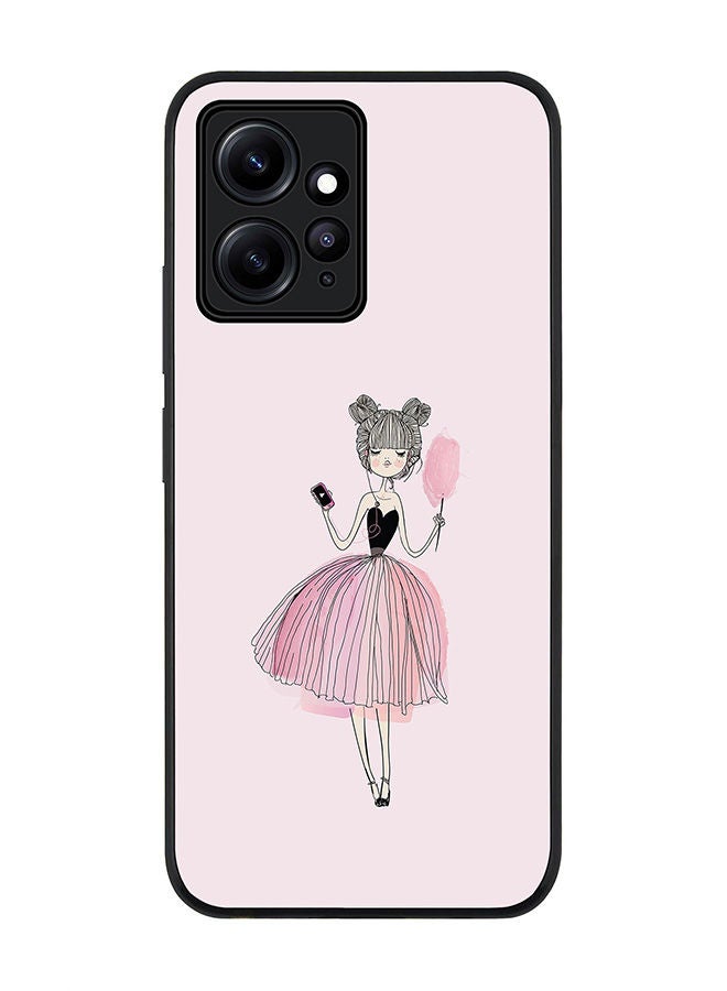 Stylizedd Rugged Black edge case for Redmi Note 12 4G Slim fit Soft Case Flexible Rubber Edges Anti Drop TPU Gel Thin Cover - Lost in Music - Image 1