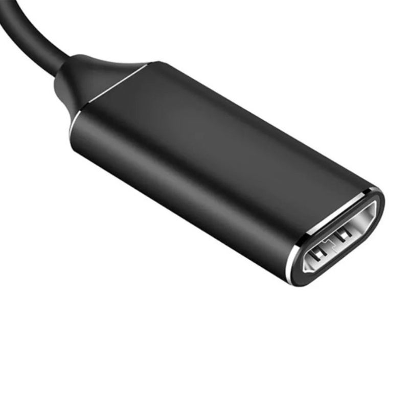 محول USB C إلى HDMI: غلاف من سبائك الألومنيوم، USB 3.0 بسرعة 10 جيجابيت في الثانية، عرض شاشات متعددة - تصميم خفيف الوزن، توافق قوي، تبريد فعال للاستخدام في المكتب المنزلي والترفيه - Image 1