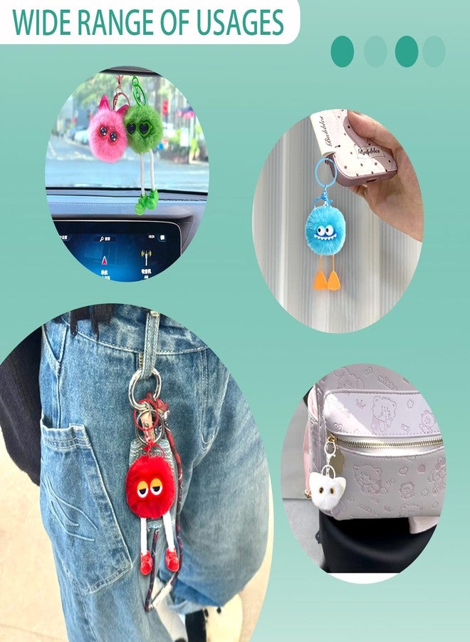 OMyFav 18 PCs Kids Keychains - Keychain Cute for Birthday Goodie Bags for Kids Classroom Prizes Elementary Carnival Prizes in Bulk Class Prizes - Image 3