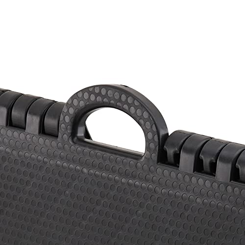 Primelife Plastic Multipurpose Moveable Portable 120 kg Capacity Folding Stool (18 Inch Height, Black - White) - Image 2