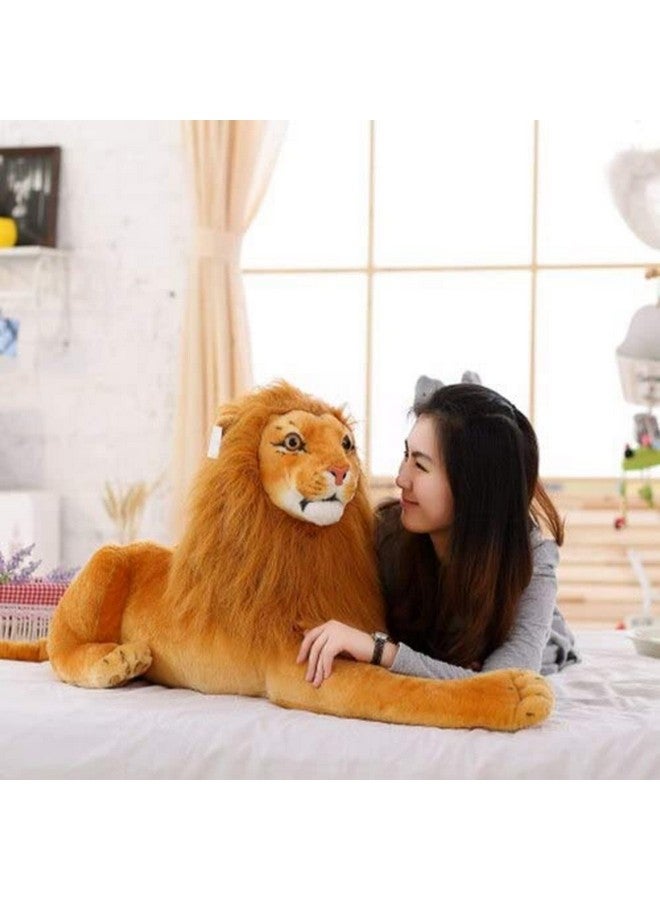 Tickles Tickles Jumbo Lion - King of The Jungle Soft Stuffed Plush Animal for Kids Birthday Gift (Color: Brown; Size: 45 cm)  - Image 1