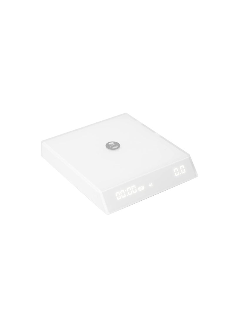 تايم مور ميزان قهوة نانو أبيض - Image 1