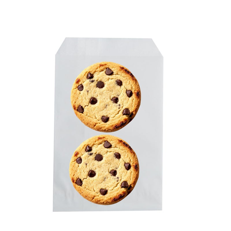 FOCCIUP 100 Pcs 3x5 Inch Mini Size Small Flat Paper Bag Semi-Transparent Glassine Bags for Party Favor - Image 5