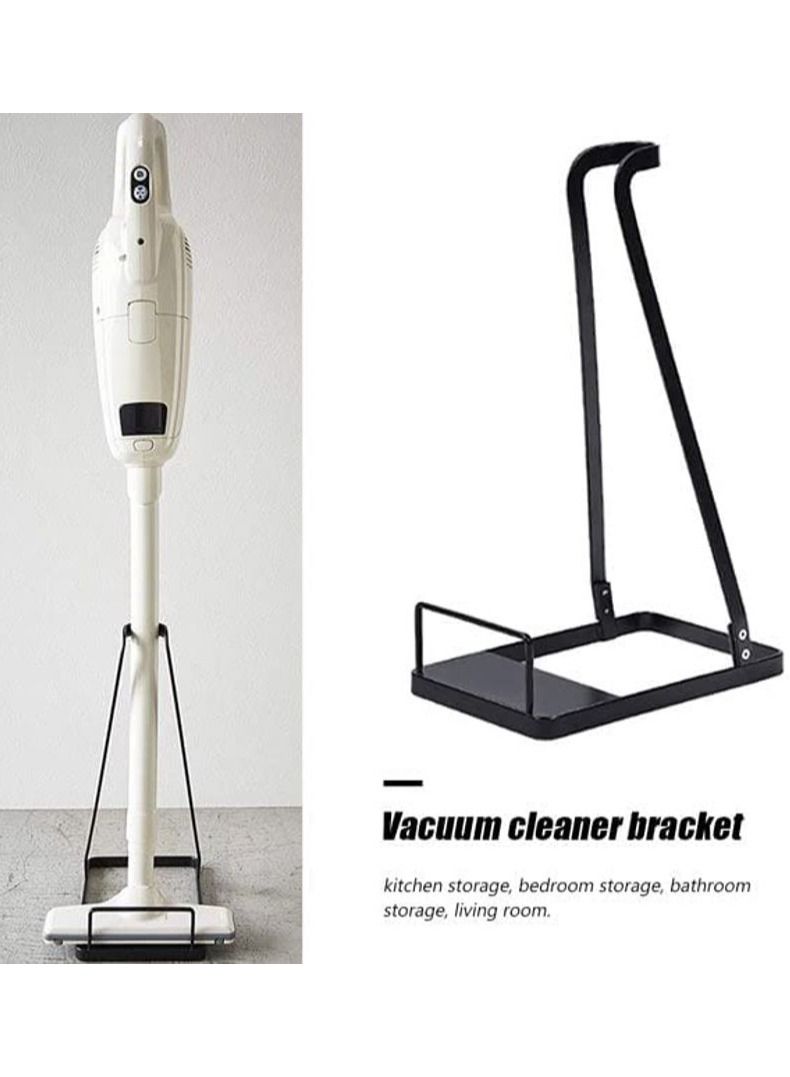 Rubik حامل مكنسة كهربائية (نمط ياباني) للمكانس المحمولة بما في ذلك دايسون V6 V7 V8 V10 وعلامات تجارية أخرى باللون الأسود - Image 5