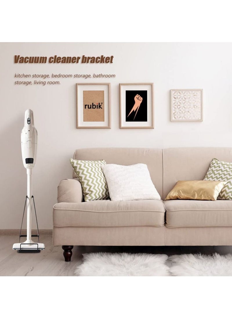 Rubik حامل مكنسة كهربائية (نمط ياباني) للمكانس المحمولة بما في ذلك دايسون V6 V7 V8 V10 وعلامات تجارية أخرى باللون الأسود - Image 4