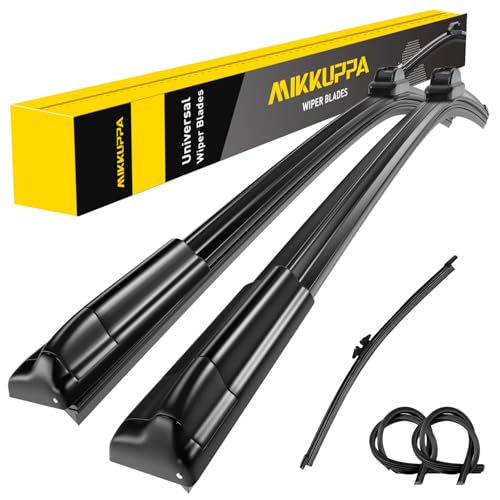 MIKKUPPA 22"+22"+11" Windshield Wiper Blades Replacement for 2018-2022 Ford Expedition, Replaceable Wiper Blades Set, All Season (Pack of 5) - Image 1